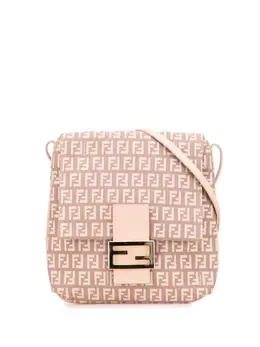 Fendi Pre-Owned: Розовая сумка через плечо 