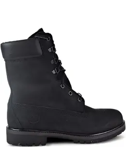 Timberland: Чёрные ботинки 