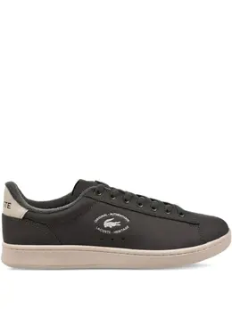 Lacoste: Тёмные кроссовки 