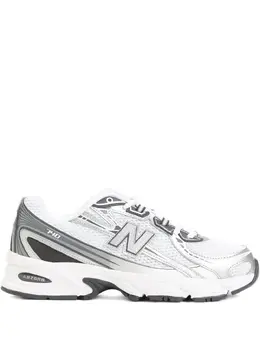 New Balance: Белые кроссовки 