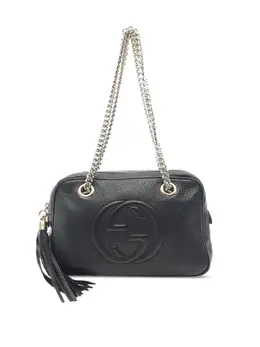 Gucci Pre-Owned: Чёрная сумка 