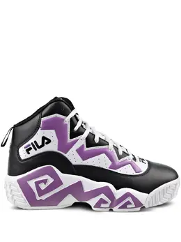 Fila: Чёрные кроссовки 