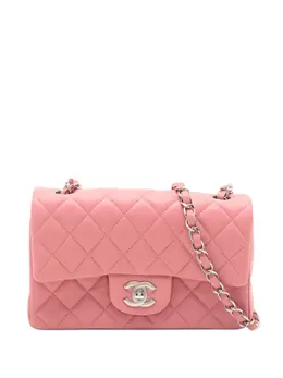 CHANEL Pre-Owned: Розовая сумка 