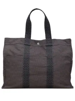 Hermès Pre-Owned: Серая сумка-шоппер 