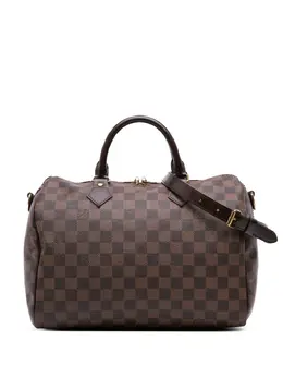 Louis Vuitton Pre-Owned: Коричневая сумка 