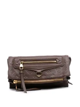 Louis Vuitton Pre-Owned: Коричневый клатч 
