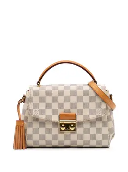 Louis Vuitton Pre-Owned: Белая сумка 