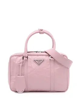 Prada Pre-Owned: Розовая сумка 