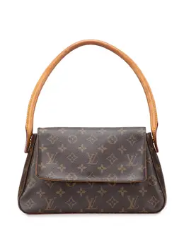 Louis Vuitton Pre-Owned: Коричневая сумка 