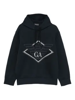 Emporio Armani: Толстовка с принтом 