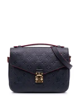 Louis Vuitton Pre-Owned: Голубая сумка 