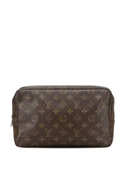 Louis Vuitton Pre-Owned: Коричневый клатч 