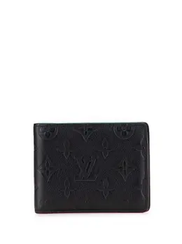 Louis Vuitton Pre-Owned: Чёрный кошелёк 