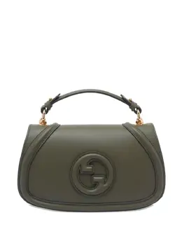 Gucci: Зелёная сумка через плечо 