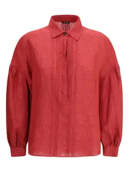 Kiton: Льняная рубашка 