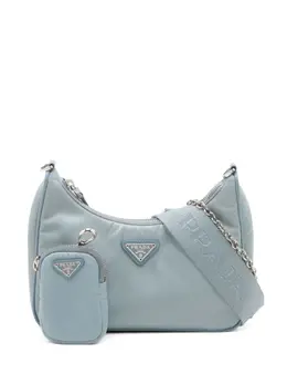 Prada Pre-Owned: Светлая сумка 