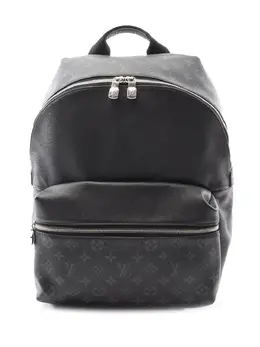 Louis Vuitton Pre-Owned: Чёрный рюкзак 