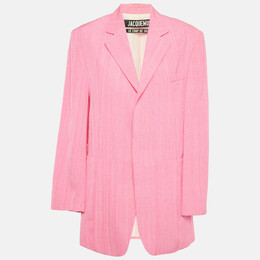 Jacquemus: Розовый жакет 