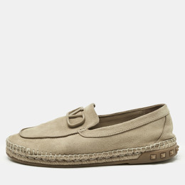 Valentino: Бежевые мокасины 
