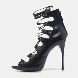 Alaia: Чёрные сандалии 
