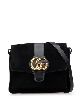 Gucci Pre-Owned: Чёрная сумка через плечо 