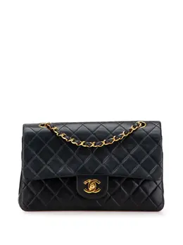 CHANEL Pre-Owned: Чёрная сумка 