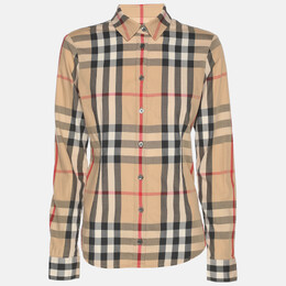 Burberry Brit: Бежевая рубашка 