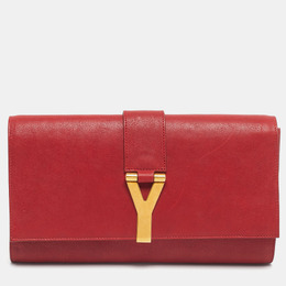 Yves Saint Laurent: Красный клатч  Y