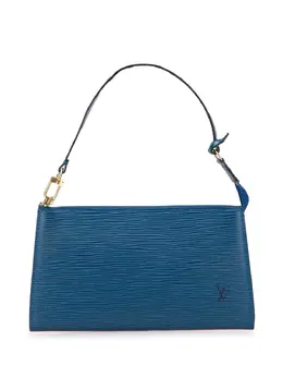 Louis Vuitton Pre-Owned: Голубая сумка 