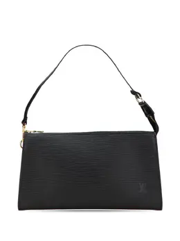 Louis Vuitton Pre-Owned: Чёрная сумка 