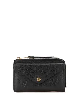 Louis Vuitton Pre-Owned: Чёрный картхолдер 