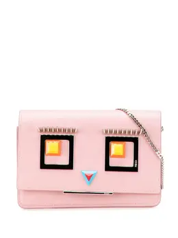 Fendi Pre-Owned: Серебристый кошелёк 