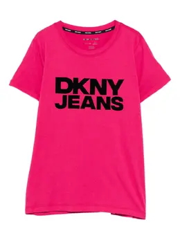 DKNY: Розовая футболка 