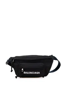 Balenciaga Pre-Owned: Чёрная поясная сумка 