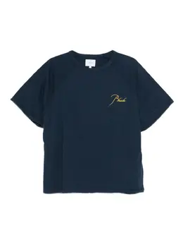 RHUDE: Футболка с рукавом реглан 