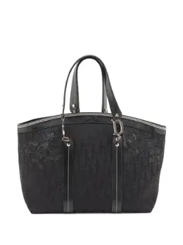 Christian Dior Pre-Owned: Сумка-шоппер с растительным принтом 