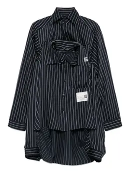 Maison MIHARA YASUHIRO: Синяя рубашка 