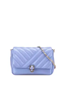 Bvlgari Pre-Owned: Фиолетовая сумка через плечо 
