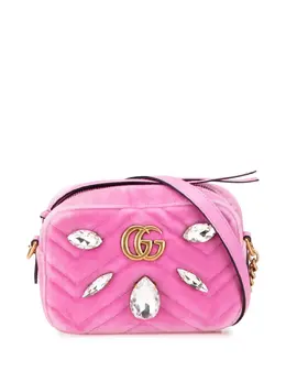 Gucci Pre-Owned: Розовая сумка через плечо 