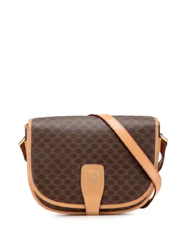 Celine Pre-Owned: Коричневая сумка через плечо 