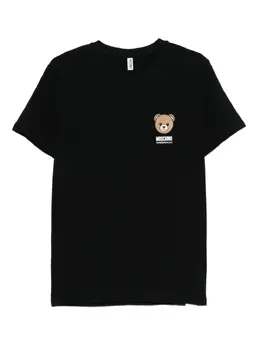 Moschino: Чёрная футболка 
