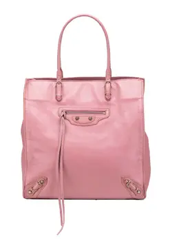 Balenciaga Pre-Owned: Розовая сумка-шоппер 