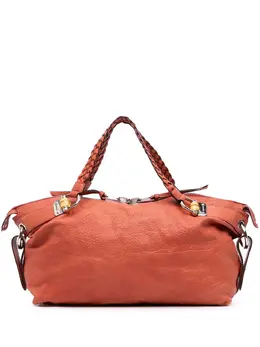 Gucci Pre-Owned: Оранжевая сумка-шоппер 