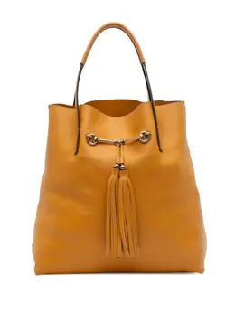 Gucci Pre-Owned: Жёлтая сумка-шоппер 
