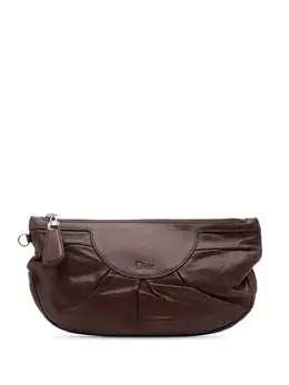 Christian Dior Pre-Owned: Коричневый клатч 