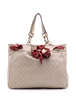Gucci Pre-Owned: Коричневый шарф 
