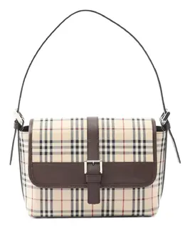Burberry Pre-Owned: Коричневая сумка 