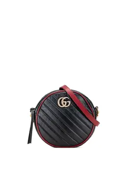Gucci Pre-Owned: Чёрная сумка через плечо 