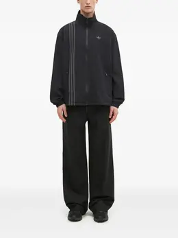 adidas: Чёрная куртка 