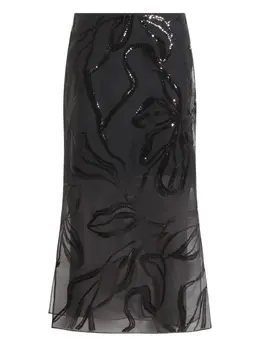 Brunello Cucinelli: Юбка с блёстками 